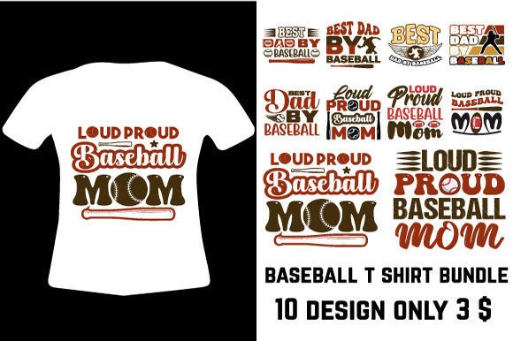 Baseball Quote Typography T Shirt Bundle Review
