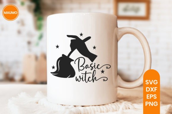 Basic Witch, Funny Halloween Svg Quote Review