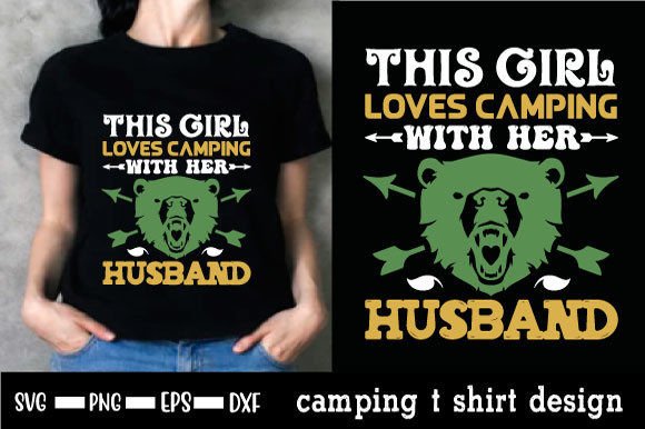 Camping Quote Trendy T Shirt Design: A Designer’s Perspective