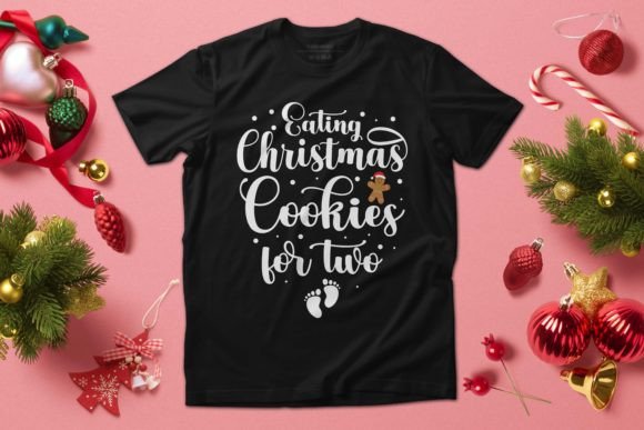 Christmas Cookies Funny Pregnancy Shirt Review for Embroidery Projects