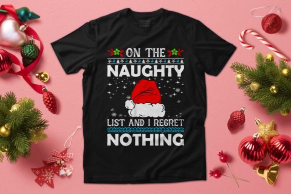 Christmas Naughty List Funny SVG Design Review