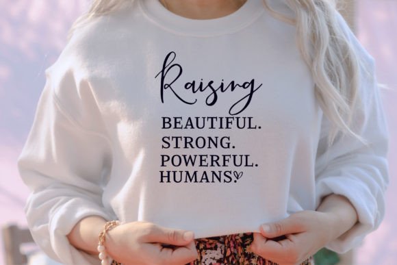 Raising Beautiful Svg: A Heartfelt Embroidery Design for Mom Life Projects