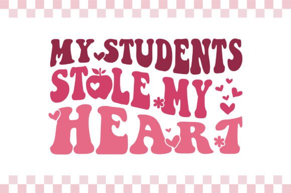 Valentine Teacher SVG Design Review: Retro Charm for Heartfelt Projects