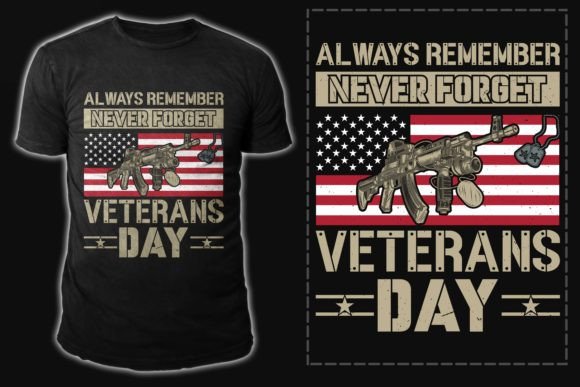 Veteran Typography T-shirt Design Review for Real Projects